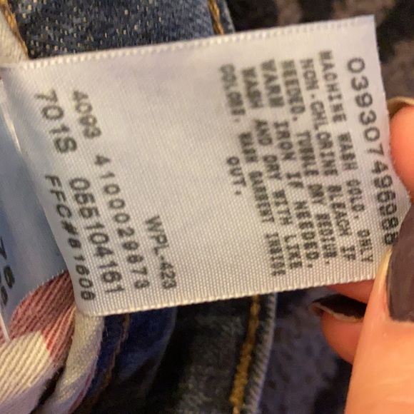 VINTAGE LEVIS Original Jeans Super Skinny 510 W30 L32 - Picture 8 of 10